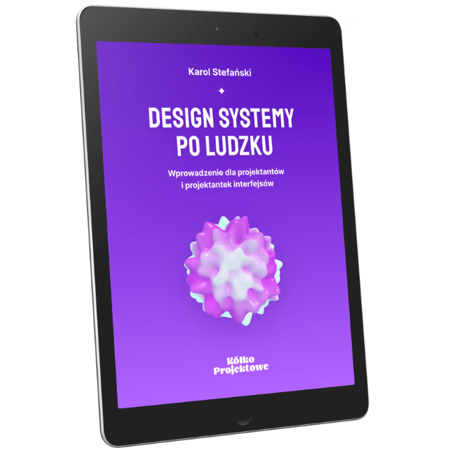 Okładka ebooka Design Systemy po ludzku